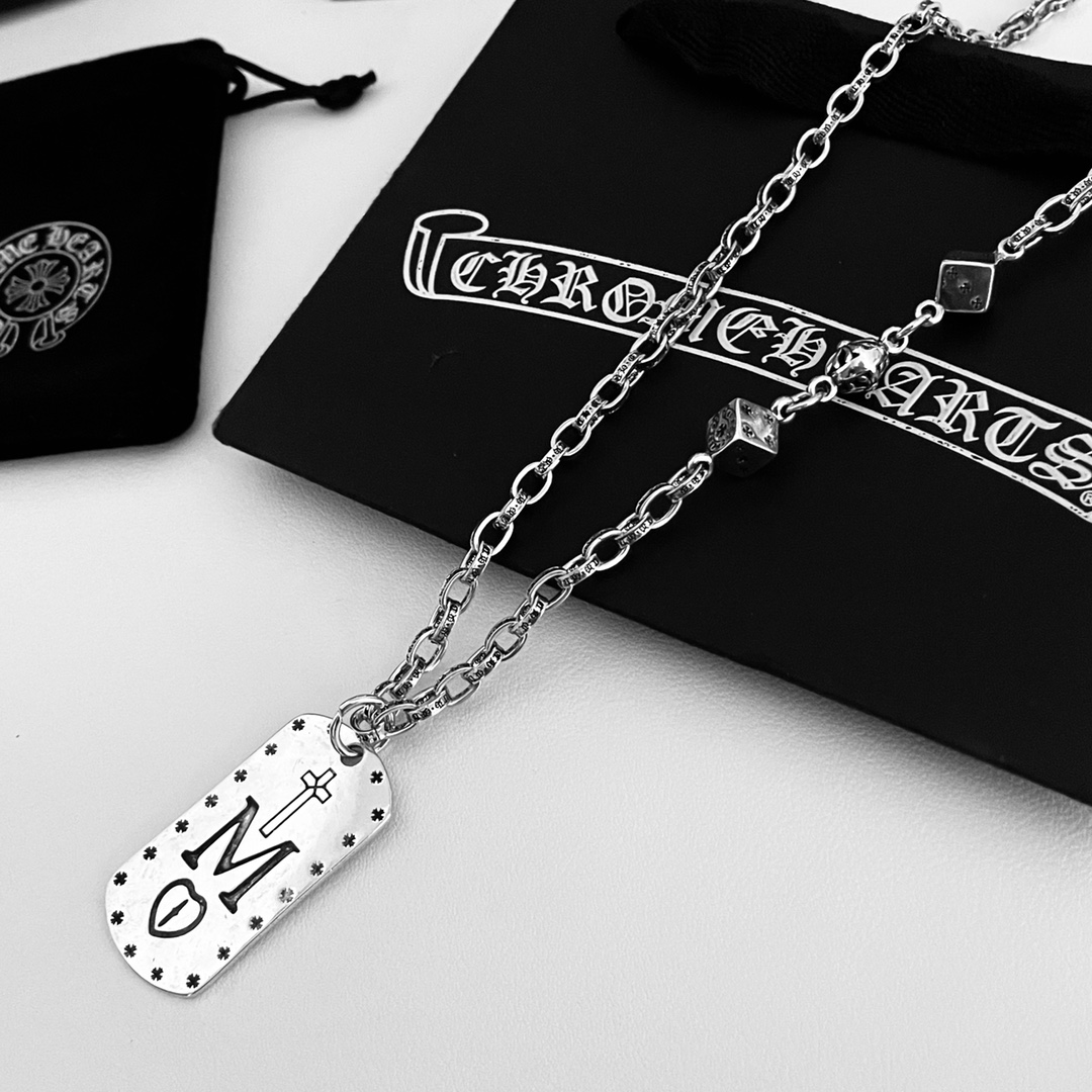 【CHROME HEARTS 】ネックレス、新しいネックレス万能シンプルファッションオーナメント-BRAND OFF