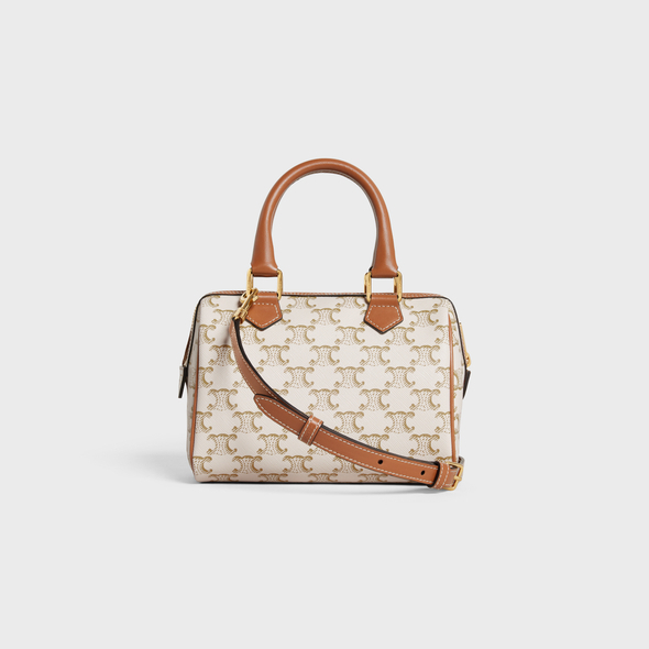 すぐ届く◆大人気【CELINE】スモールボストン　トリオンフ-BRAND OFF