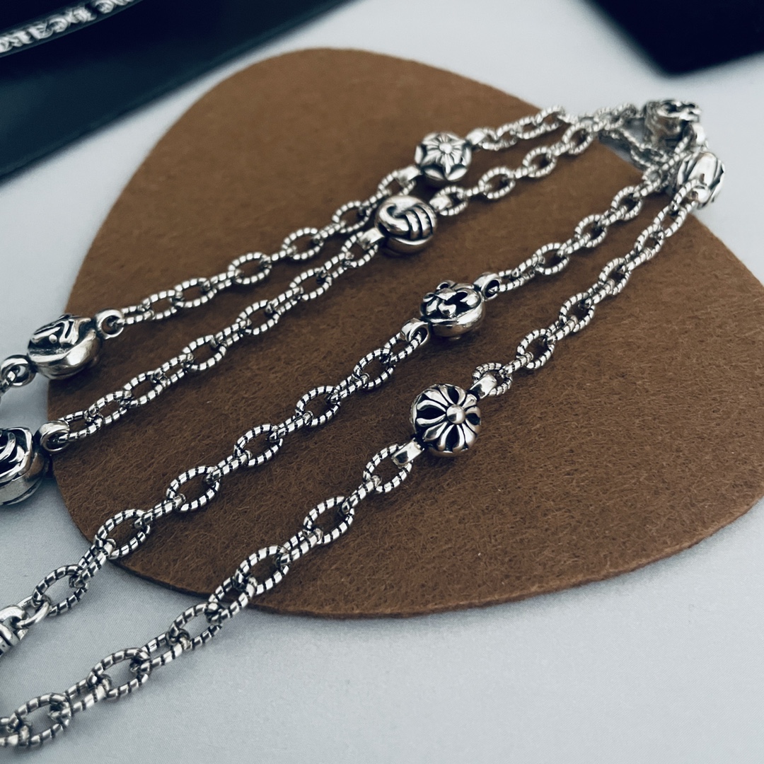 【CHROME HEARTS】ネックレス、新しいネックレス万能シンプルファッションオーナメント-BRAND OFF