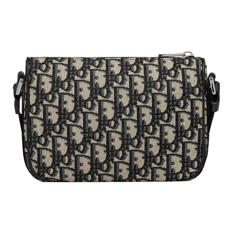 DIOR★オブリーク ジャカード ショルダーバッグ-BRAND OFF