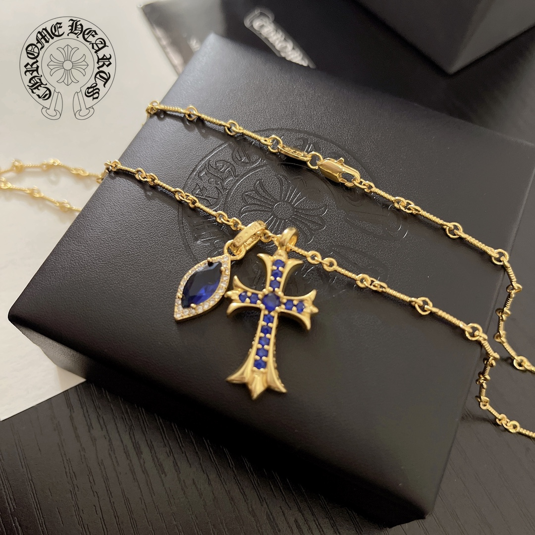 【CHROME HEARTS】ネックレス、新しいネックレス万能シンプルファッションオーナメント-BRAND OFF