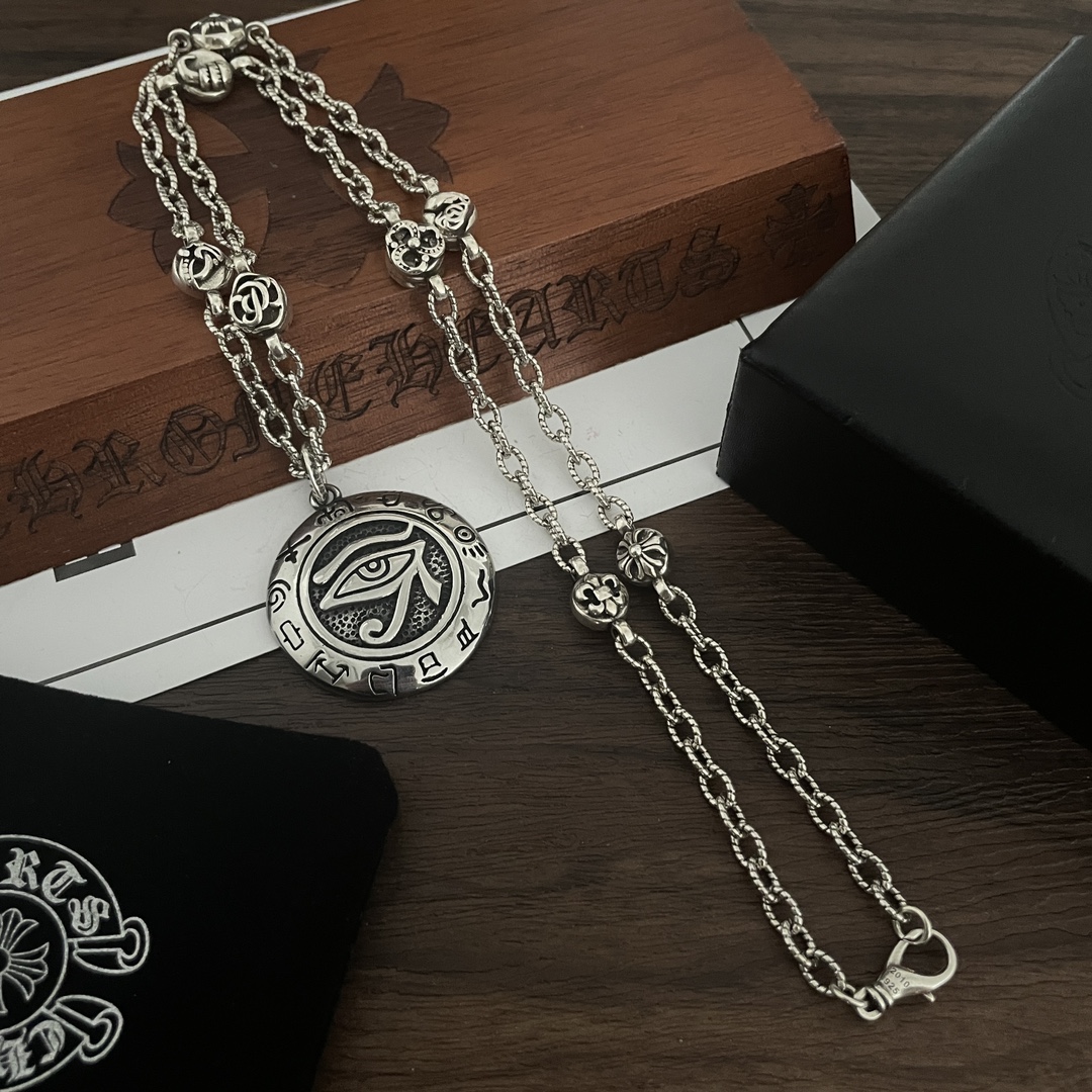 【Chrome Hearts】ネックレス、新しいネックレス万能シンプルファッションオーナメント-BRAND OFF