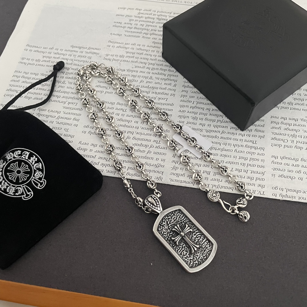 【CHROME HEARTS】ネックレス、新しいネックレス万能シンプルファッションオーナメント-BRAND OFF