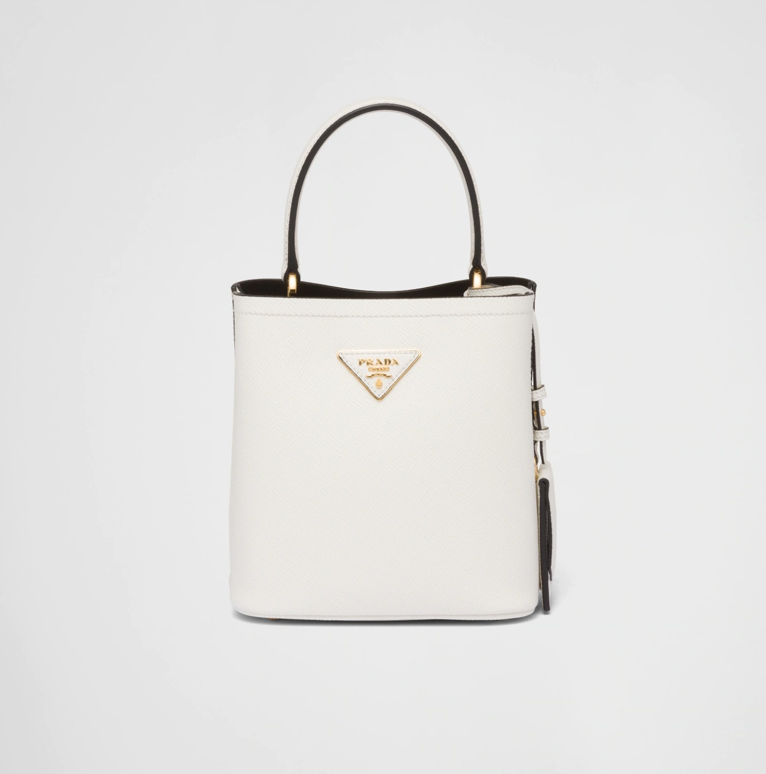 PRADAパニエ サフィアーノレザー スモールバッグ-BRAND OFF