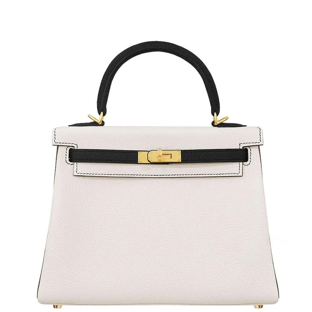 【HERMES】エルメス ケリー 25CM トゴ マットゴールド金具-BRAND OFF