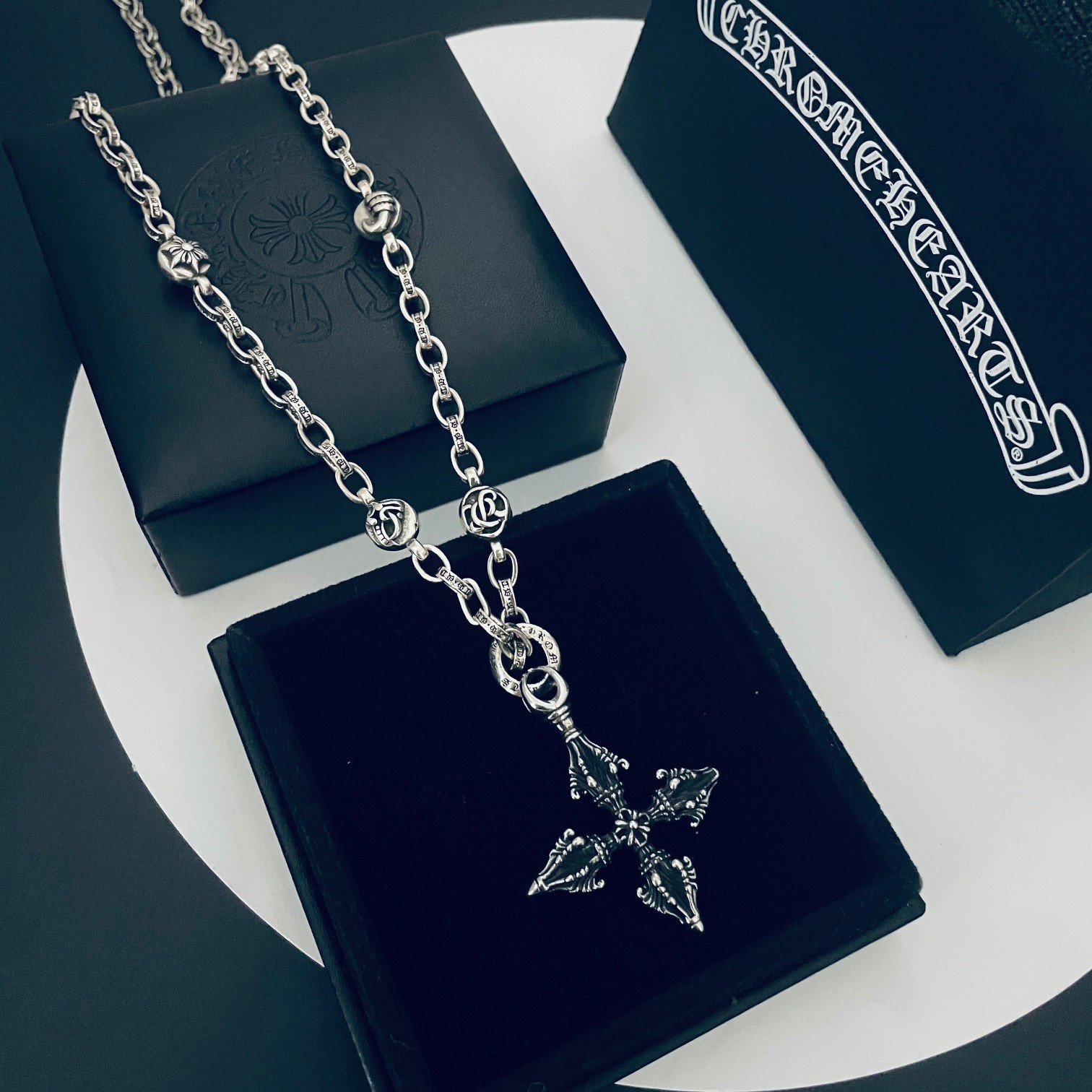 【Chrome Hearts】ネックレス、新しいネックレス万能シンプルファッションオーナメント-BRAND OFF