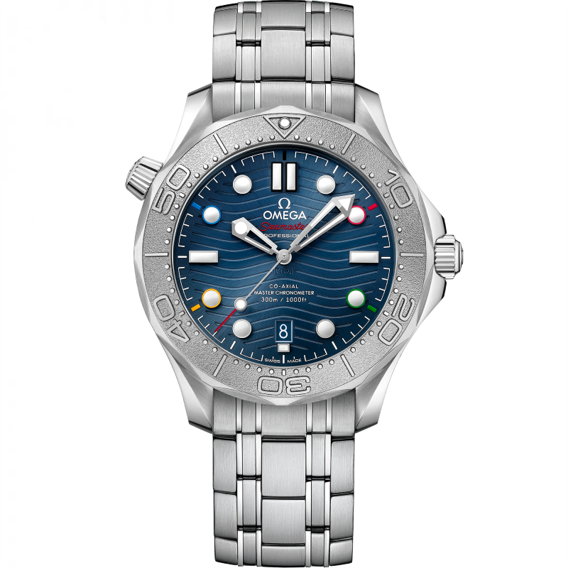 Omega Seamaster Diver 300M Co-Axial Master Chronometer 2022 Beijing Winter Olympics Limited 522.30.42.20.03.001-BRAND OFF