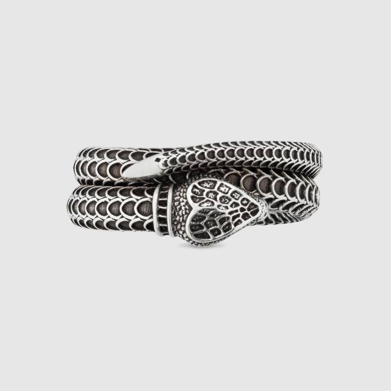 GUCCI（グッチ）Garden シルバーリング-BRAND OFF