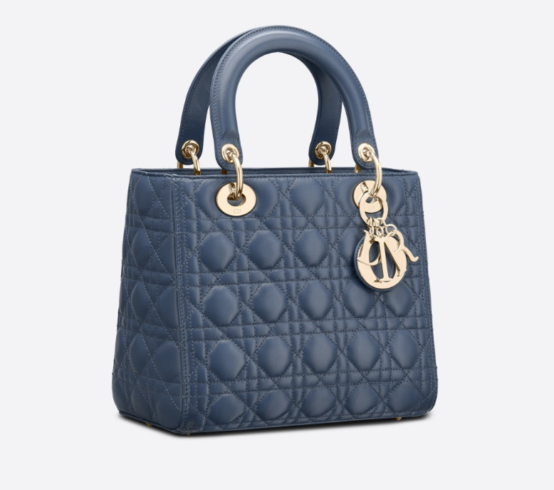 DIOR “LADY DIOR” “カナージュ” ミディアムバッグ-BRAND OFF