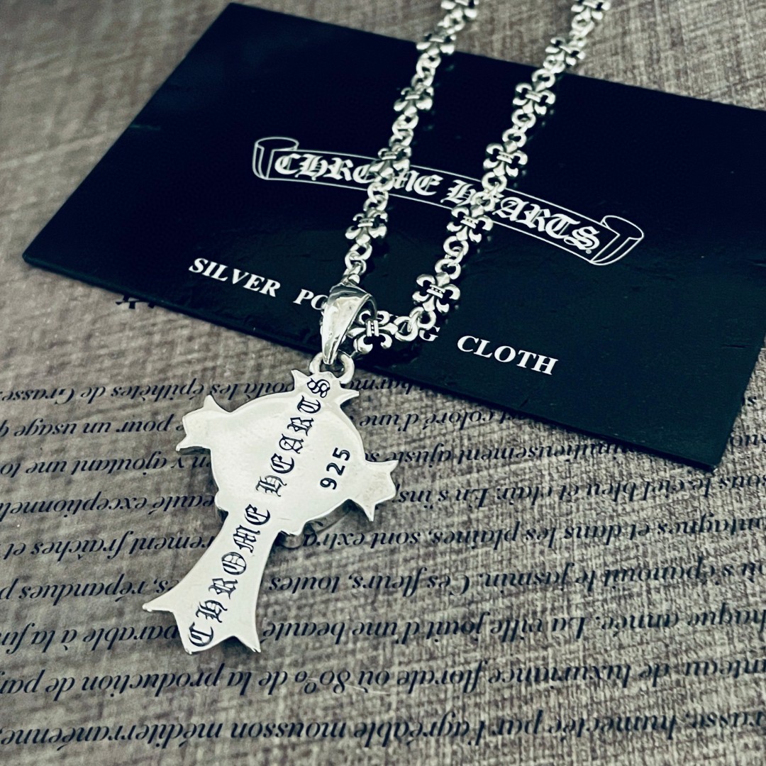 【CHROME HEARTS】ネックレス、新しいネックレス万能シンプルファッションオーナメント-BRAND OFF