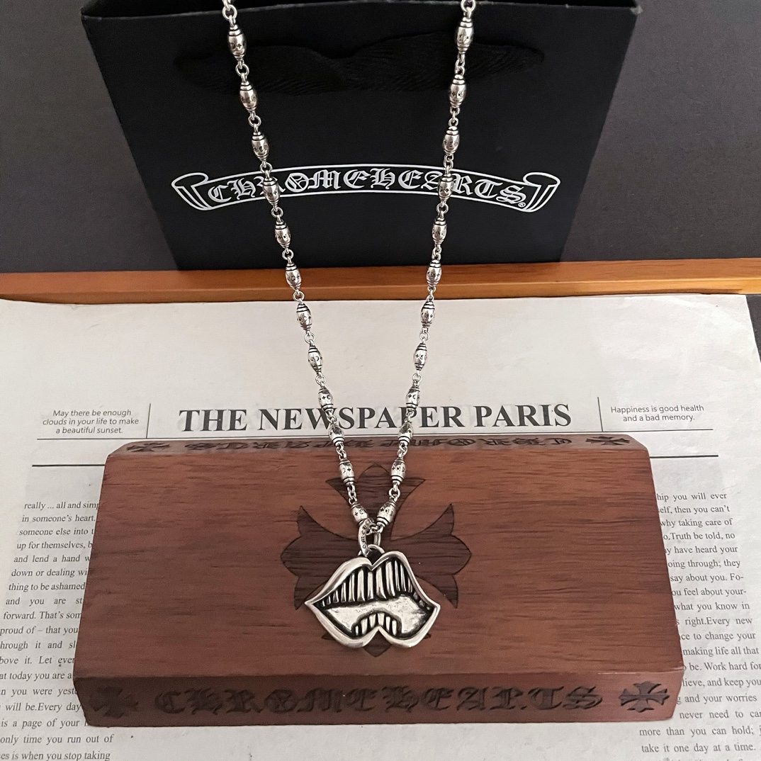 【Chrome Hearts】ネックレス、新しいネックレス万能シンプルファッションオーナメント-BRAND OFF