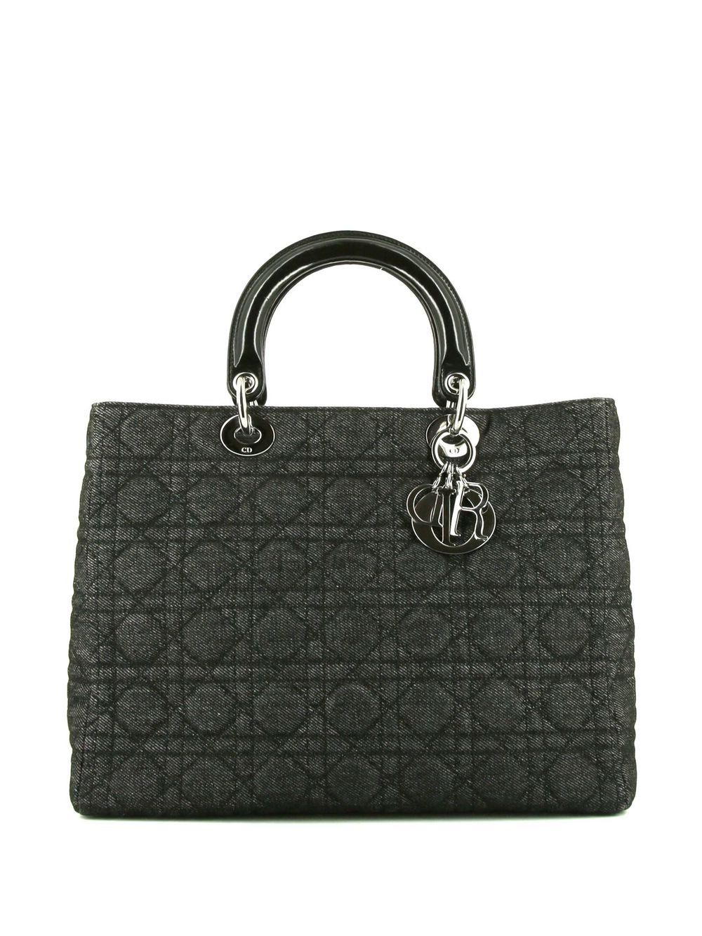 【DIOR】 プレオウンド カナージュ レディ ディオール ハンドバッグ L-BRAND OFF