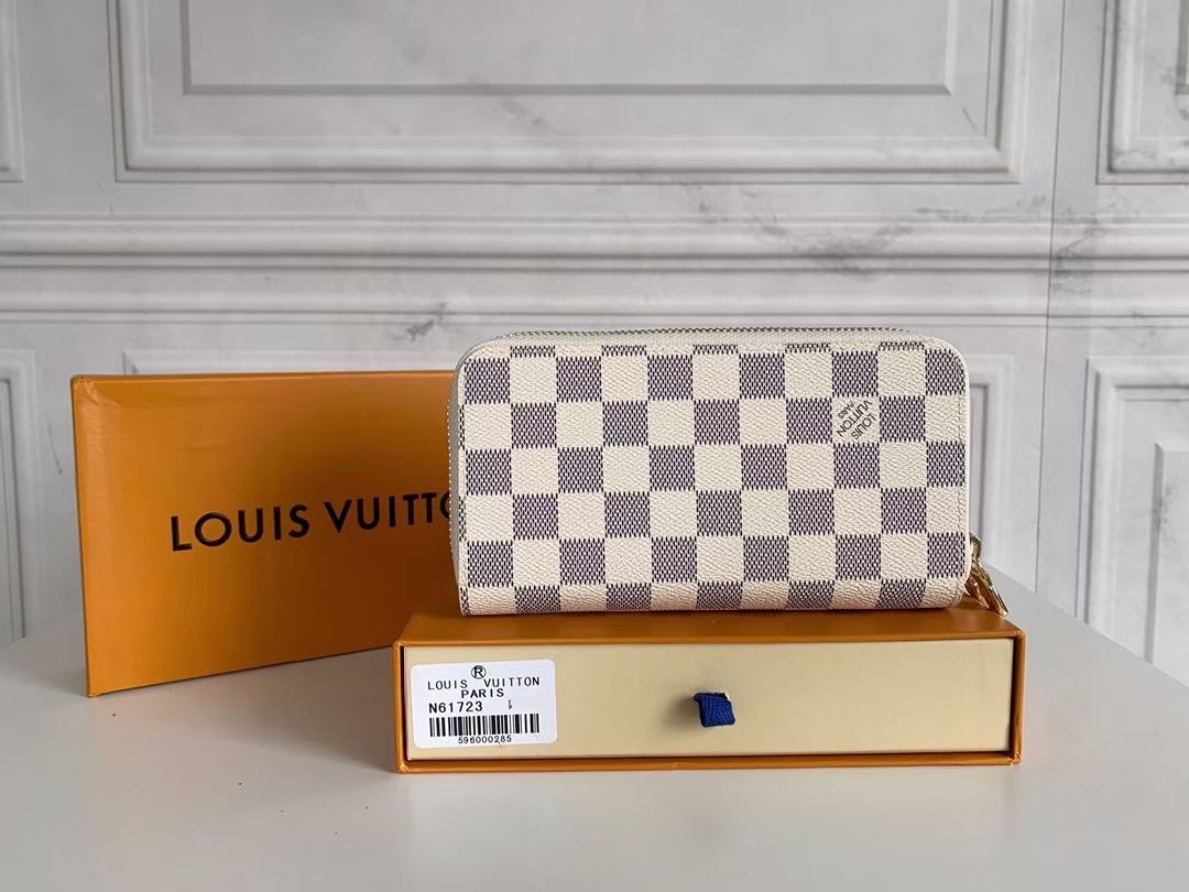 LOUIS VUITTON（ルイヴィトン）二重ファスナー 財布 19x10x4CM-BRAND OFF