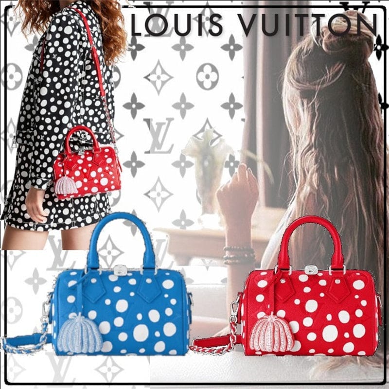 Louis Vuitton 草間彌生コラボ スピーディ・バンドリエール 20 M46411 M46425-BRAND OFF