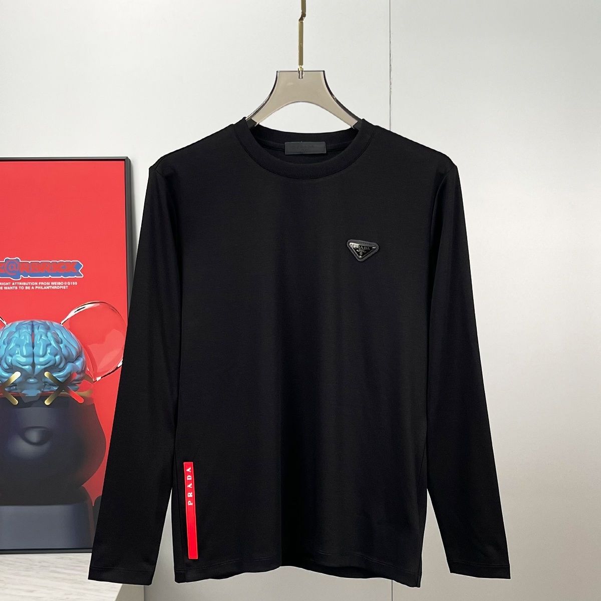 【Prada旗艦店】( プラダ ) 長袖 即日出荷 ご好評に付き再入荷！-BRAND OFF