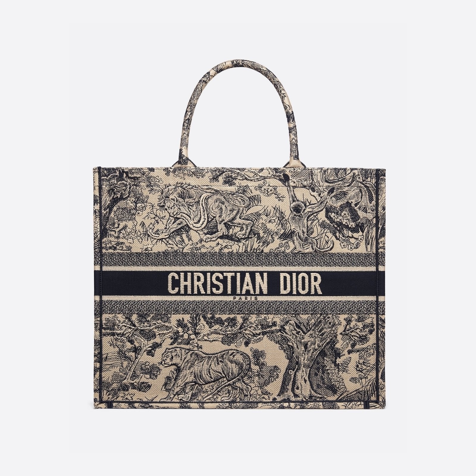 【DIOR】入手困難！セレブ芸能人御用達?ロゴ アニマル 刺繍 バッグ トート 選べる4色-BRAND OFF