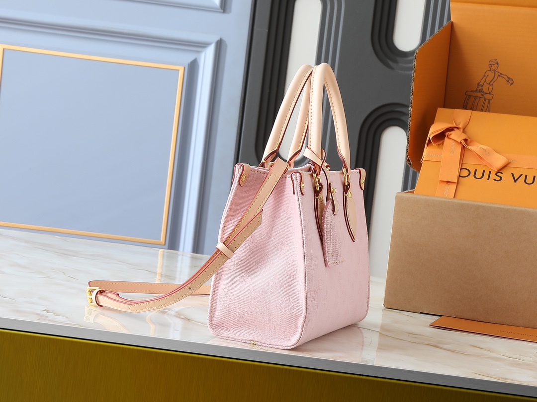 LOUIS VUITTON ルイヴィトン OnTheGo デニムバッグ-BRAND OFF