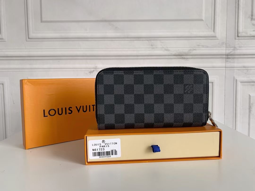 LOUIS VUITTON（ルイヴィトン）二重ファスナー 財布 19x10x4CM-BRAND OFF