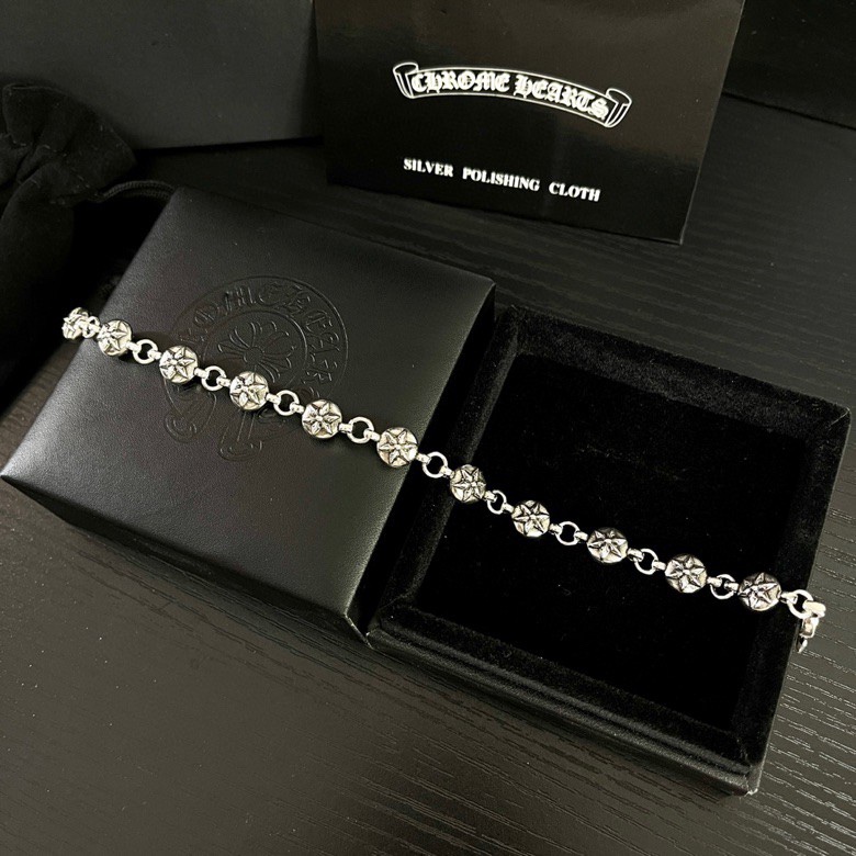 【CHROME HEARTS】ブレスレット、ファッションシンプルなスタイル-BRAND OFF