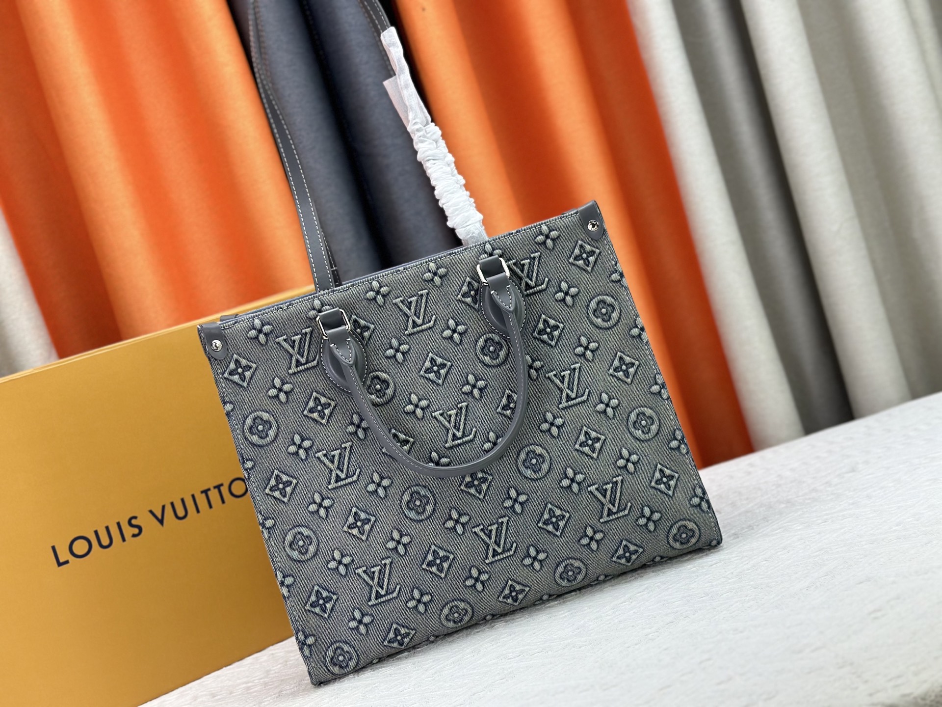 LOUIS VUITTON ルイヴィトン OnTheGo デニムバッグ M45039-BRAND OFF
