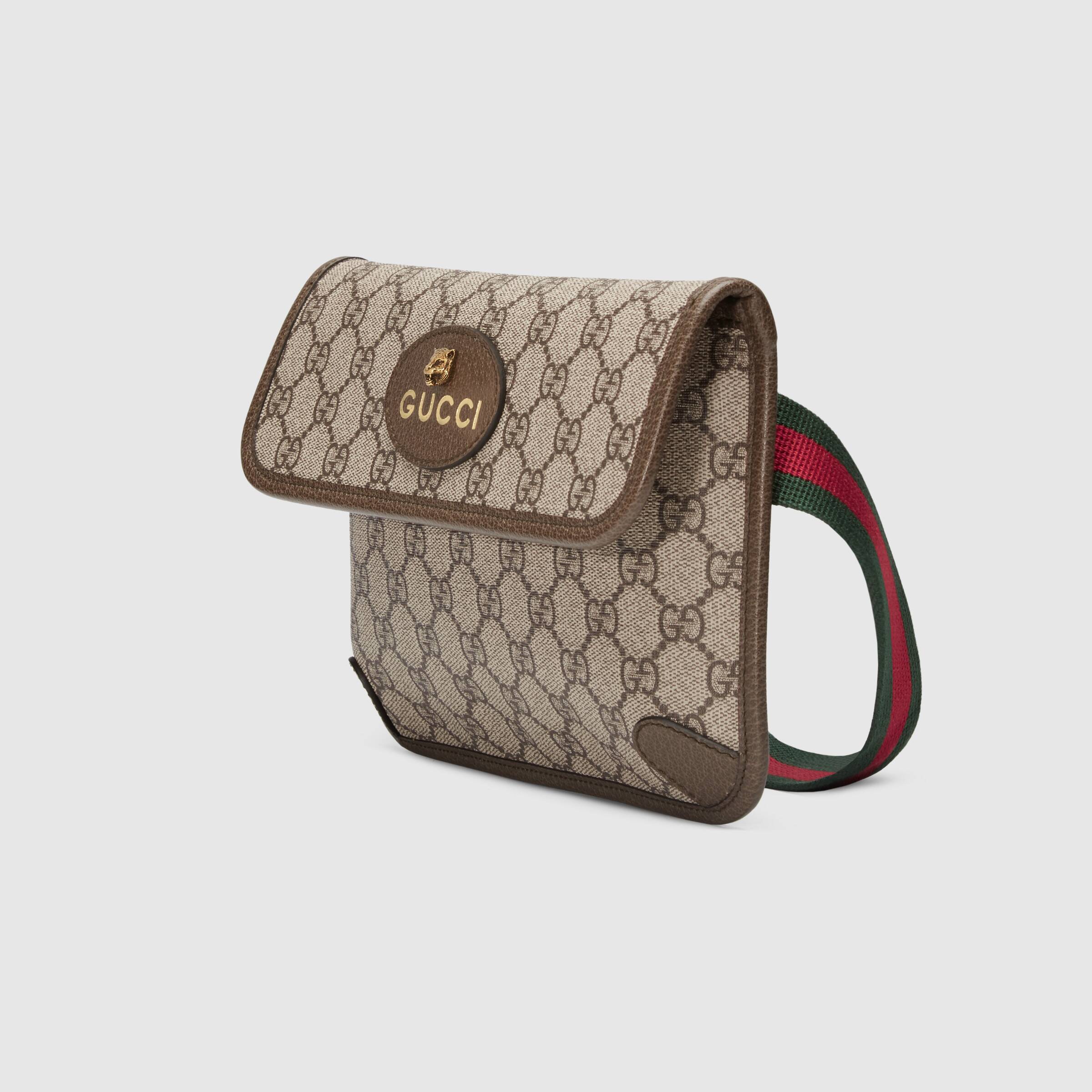 GUCCI〔ネオ ヴィンテージ〕GGスプリーム ベルトバッグ-BRAND OFF