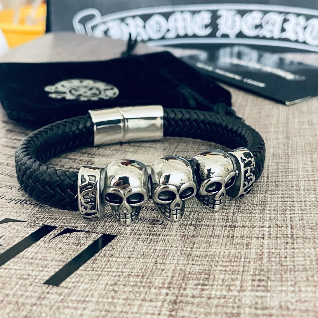 【CHROME HEARTS】ブレスレット、ファッションシンプルなスタイル   241015-BRAND OFF