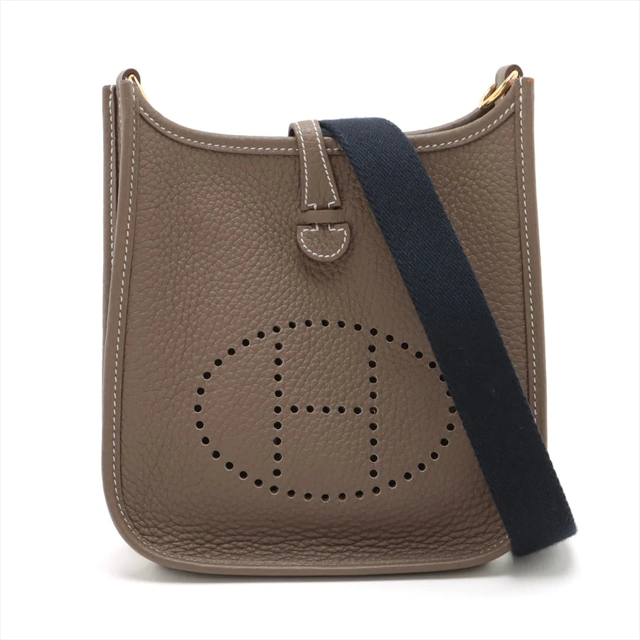 HERMES エルメス エブリンTPM アマゾン トリヨンクレマンス エトゥープ ゴールド金具-BRAND OFF