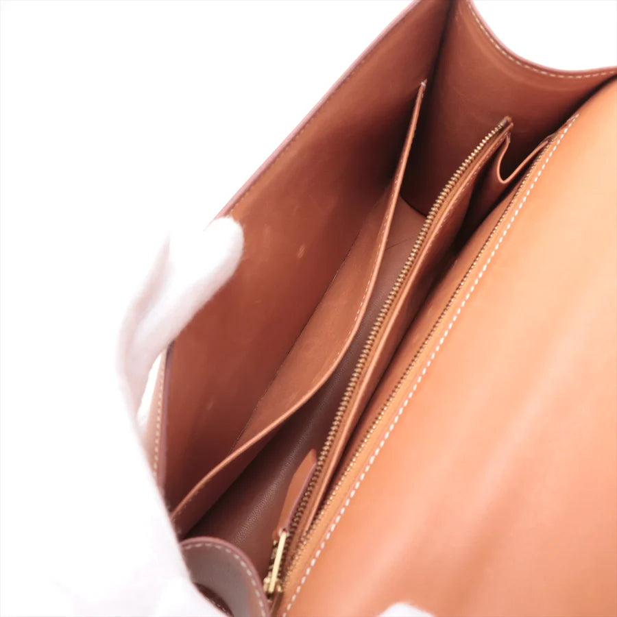 HERMES エルメス コンスタンス24 ヴォーシャモニー ナチュラル ゴールド金具-BRAND OFF