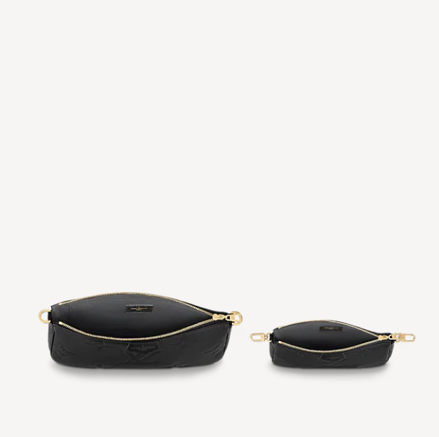 LOUIS VUITTON ルイヴィトン ミュルティ・ポシェット・アクセソワール モノグラム・アンプラント / ノワール M80399-BRAND OFF