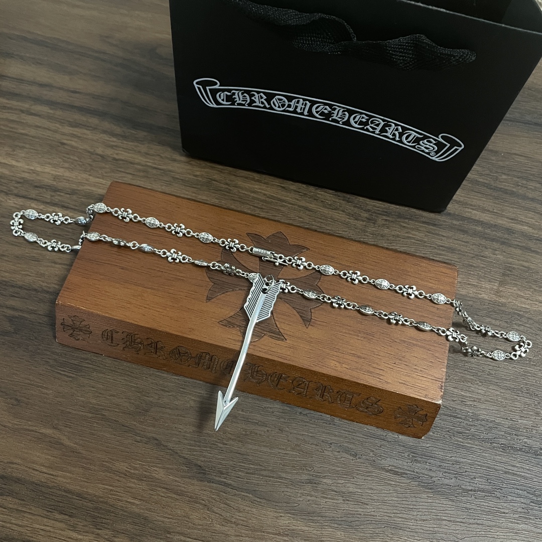 【Chrome Hearts】ネックレス、新しいネックレス万能シンプルファッションオーナメント-BRAND OFF