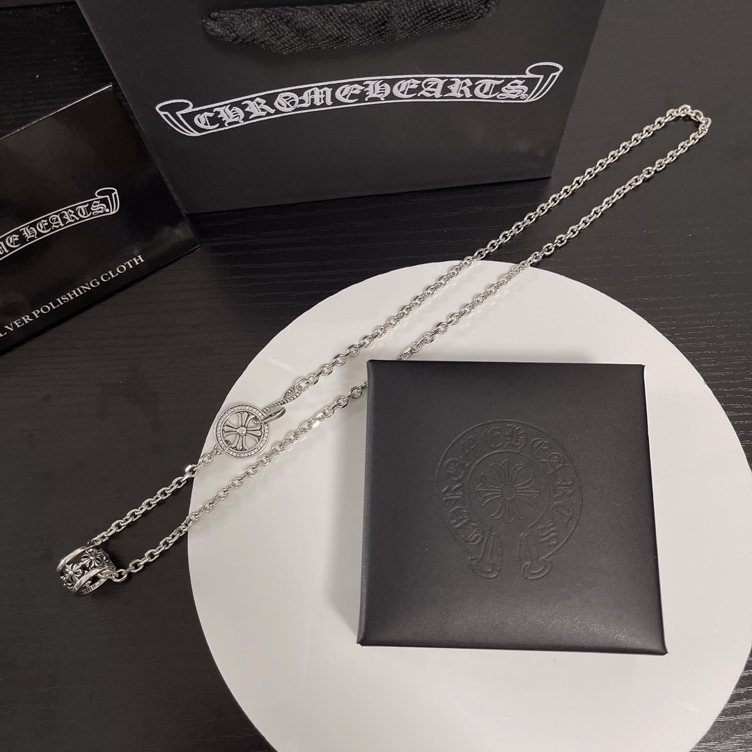 【Chrome Hearts】ネックレス、新しいネックレス万能シンプルファッションオーナメント-BRAND OFF