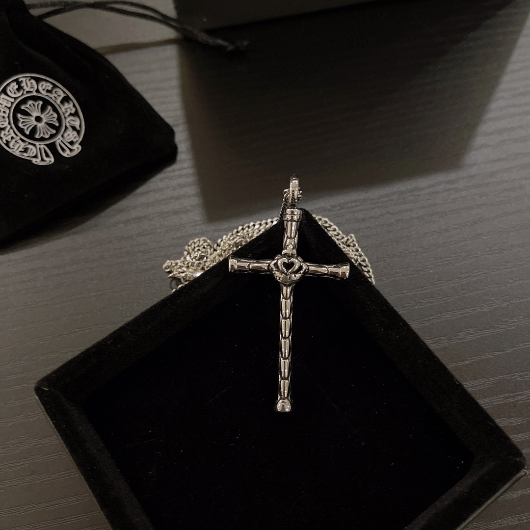 【CHROME HEARTS】ネックレス、新しいネックレス万能シンプルファッションオーナメント-BRAND OFF
