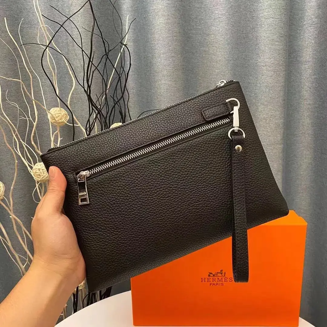 【HERMES 公式旗艦店】エルメス クラッチバッグ 当日出荷 好評に付き再入荷！28*18*3CM-BRAND OFF
