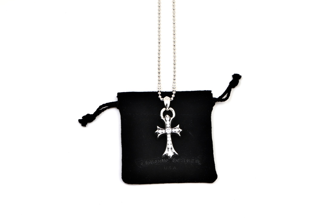 【CHROME HEARTS】クロムハーツ、新しいネックレス万能シンプルファッションオーナメント-BRAND OFF