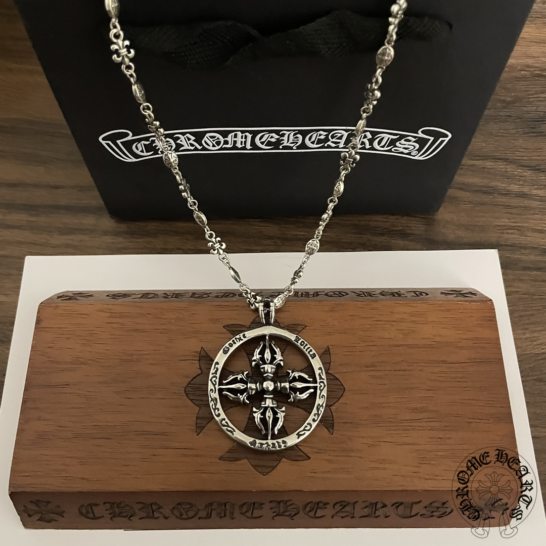 【CHROME HEARTS】ネックレス、新しいネックレス万能シンプルファッションオーナメント-BRAND OFF