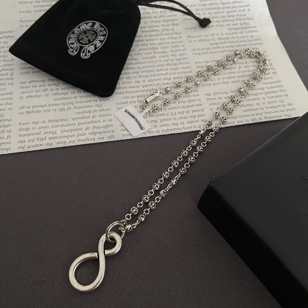 【Chrome Hearts】ネックレス、新しいネックレス万能シンプルファッションオーナメント-BRAND OFF