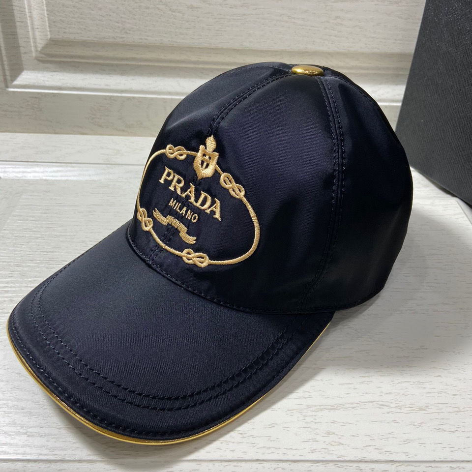【PRADA公式 旗艦店】（プラダ)ベースボールキャップ-BRAND OFF