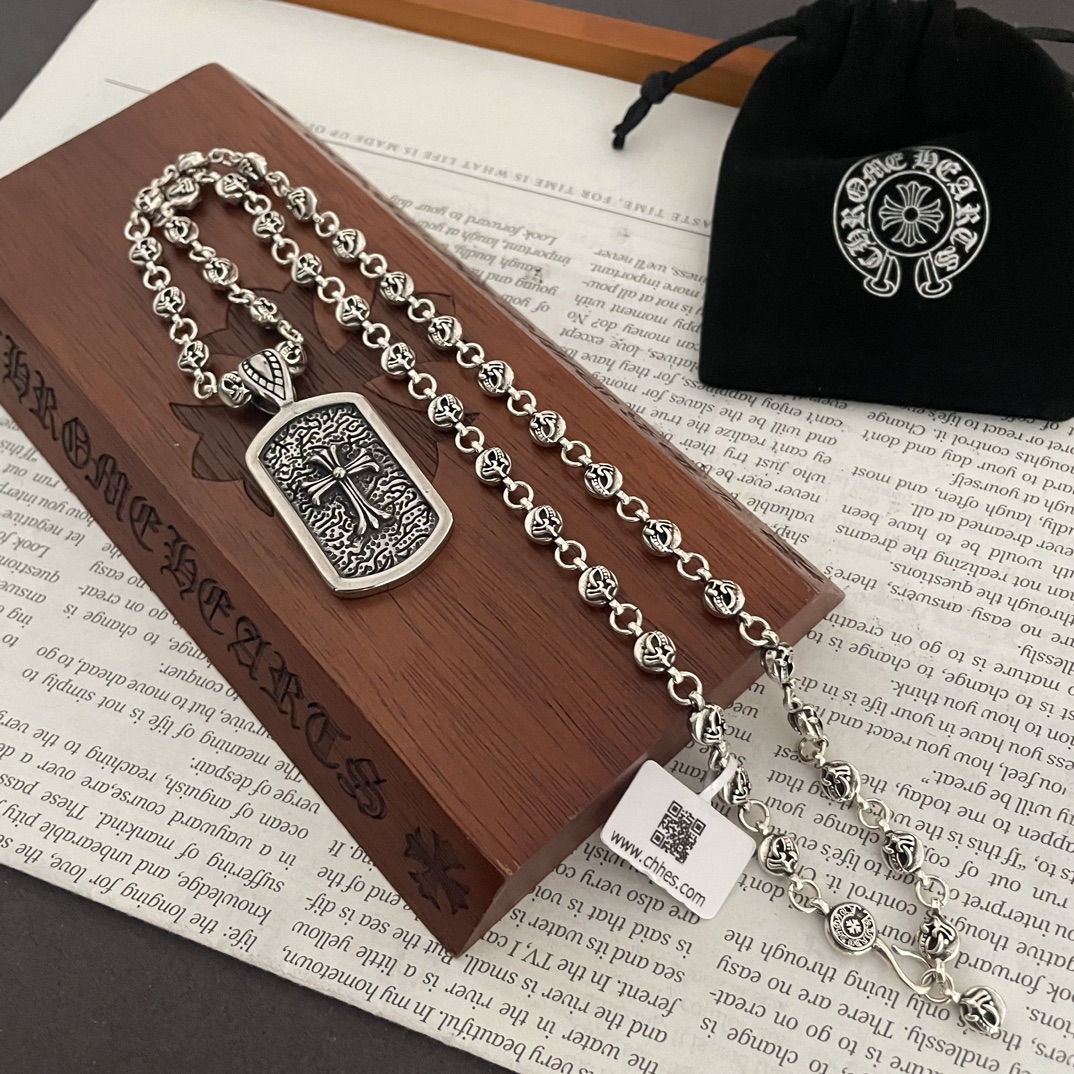 【CHROME HEARTS】ネックレス、新しいネックレス万能シンプルファッションオーナメント-BRAND OFF