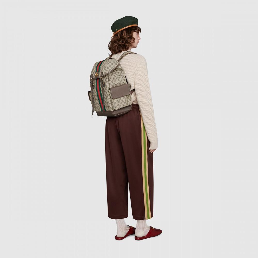 GUCCI 〔オフィディア〕GGミディアム バックパック-BRAND OFF