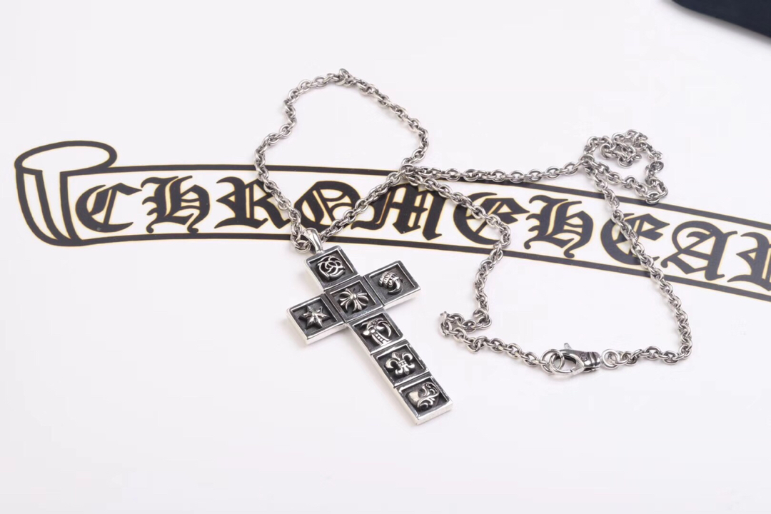 【CHROME HEARTS】ネックレス、新しいネックレス万能シンプルファッションオーナメント-BRAND OFF