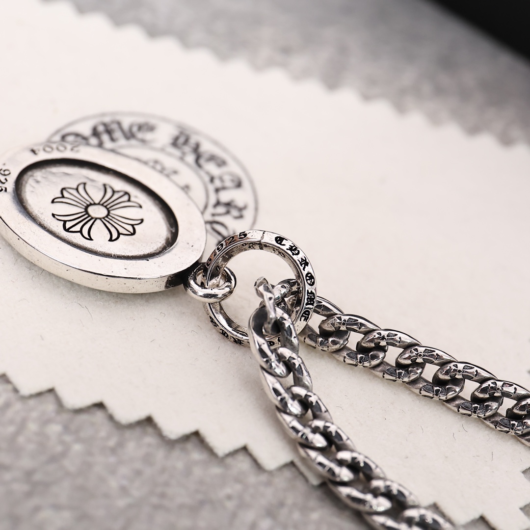 【Chrome Hearts】ネックレス、新しいネックレス万能シンプルファッションオーナメント-BRAND OFF
