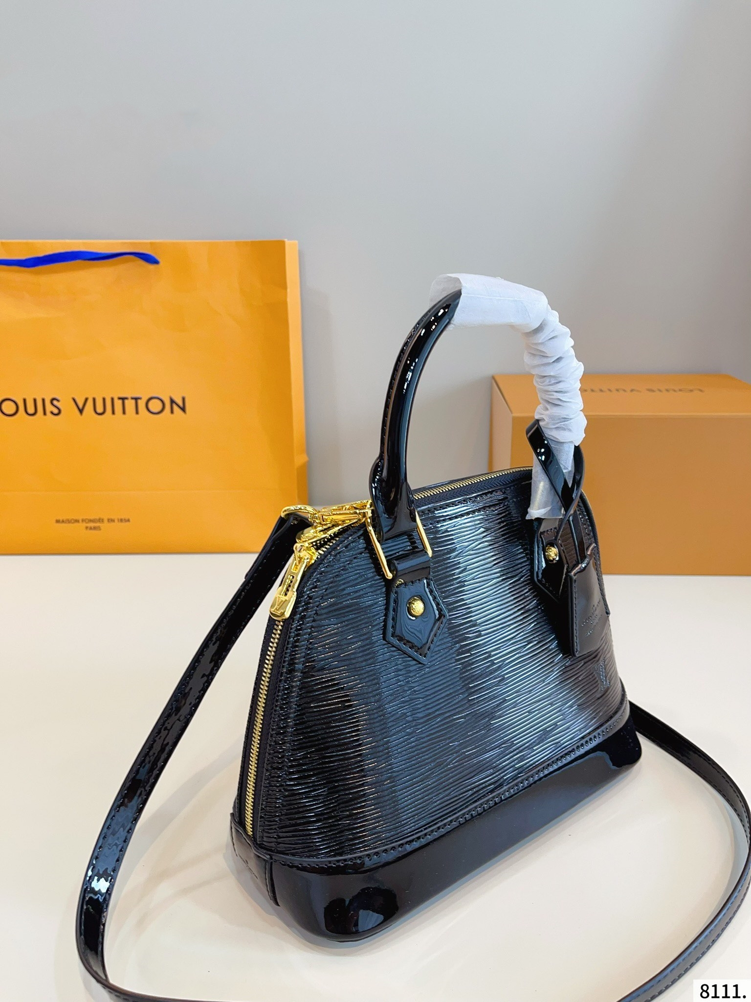 LOUIS VUITTON ルイヴィトン Alma BB シェルバッグ-BRAND OFF