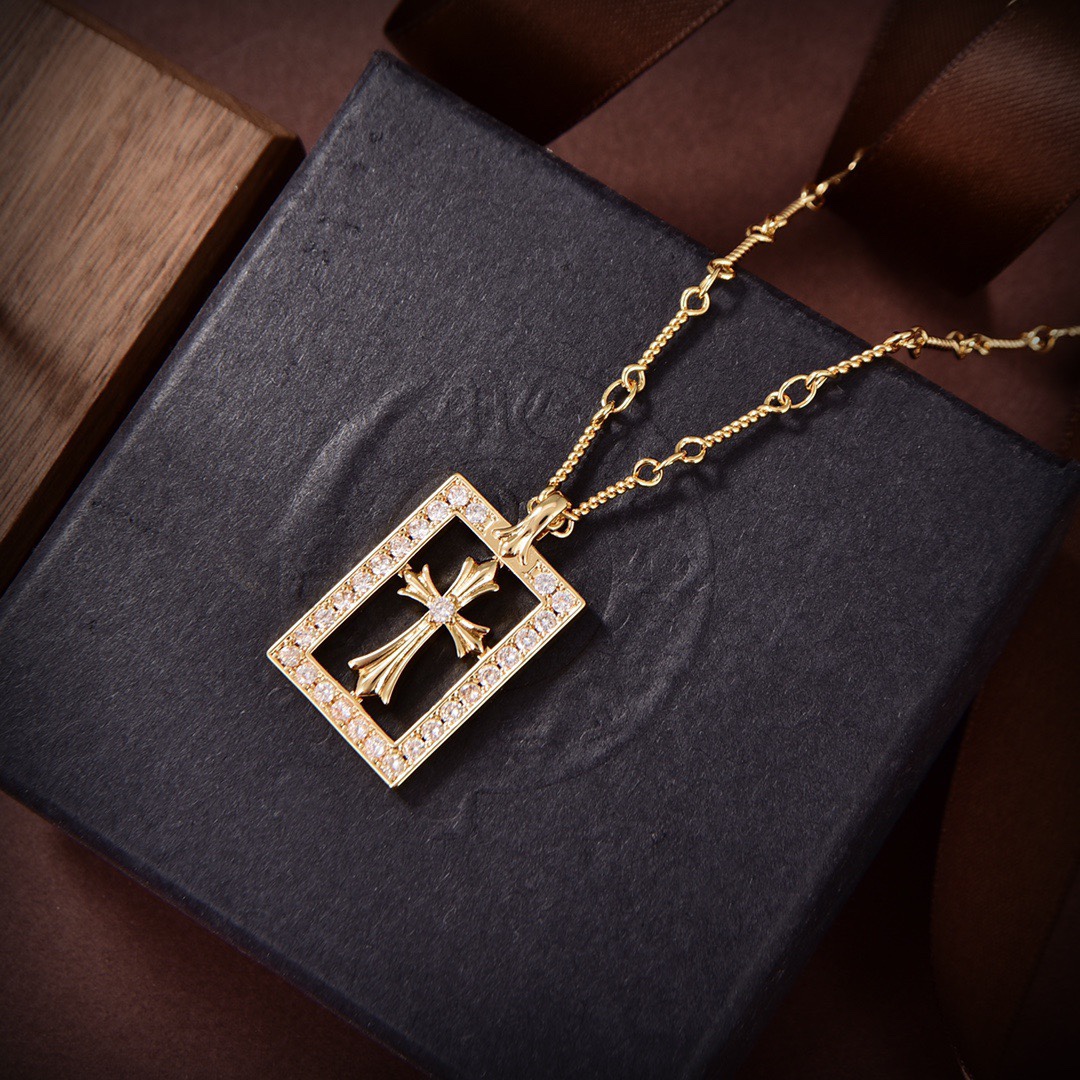 【CHROME HEARTS】ネックレス、新しいネックレス万能シンプルファッションオーナメント-BRAND OFF