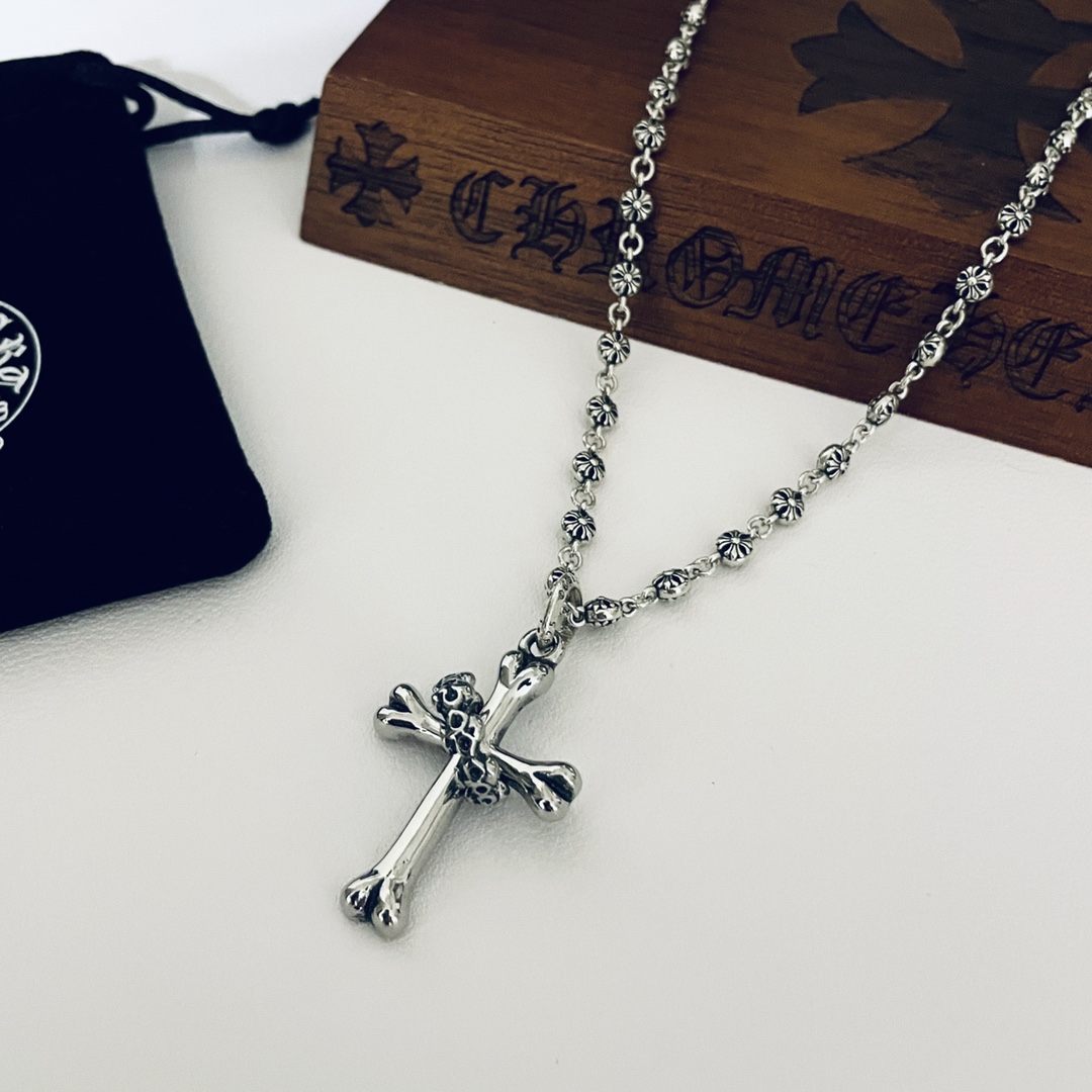 【CHROME HEARTS 】ネックレス、新しいネックレス万能シンプルファッションオーナメント-BRAND OFF