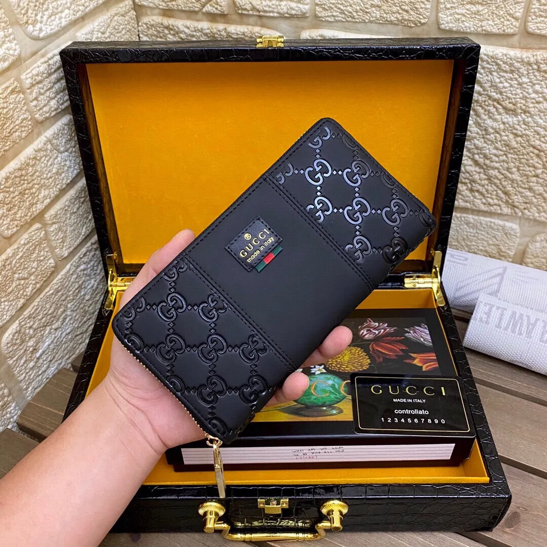 【GUCCI 公式 旗艦店】グッチ 財布 当日出荷 好評に付き再入荷！21*10*2.5CM-BRAND OFF