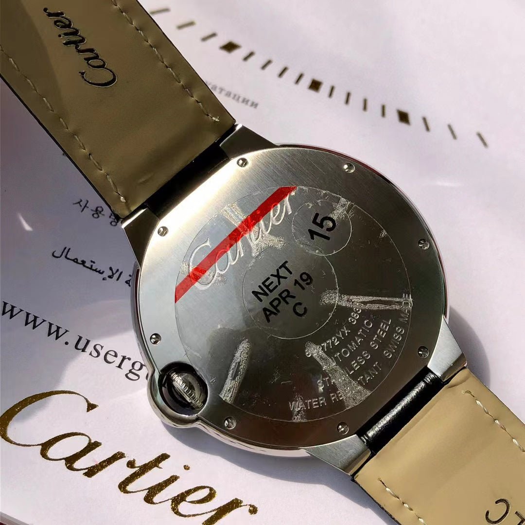 カルティエ バロンブルー ４２ｍｍ WSBB0003-BRAND OFF