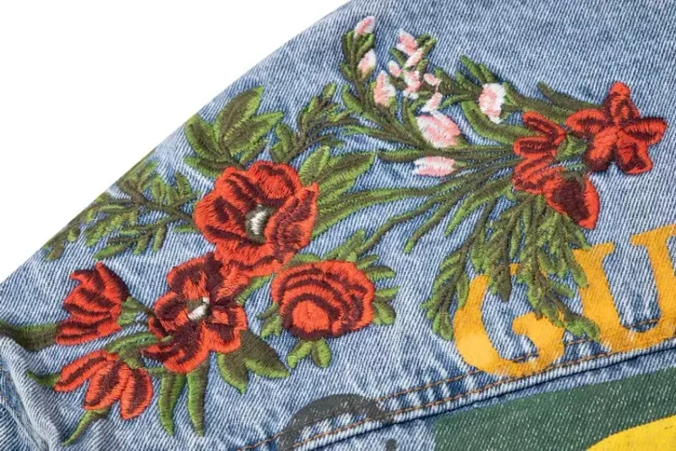 【GUCCI公式 旗艦店】（グッチ） デニムジャケット 男女兼用-BRAND OFF