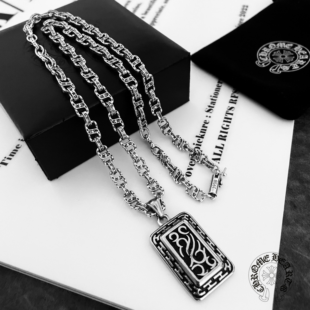 【CHROME HEARTS 】ネックレス、新しいネックレス万能シンプルファッションオーナメント-BRAND OFF