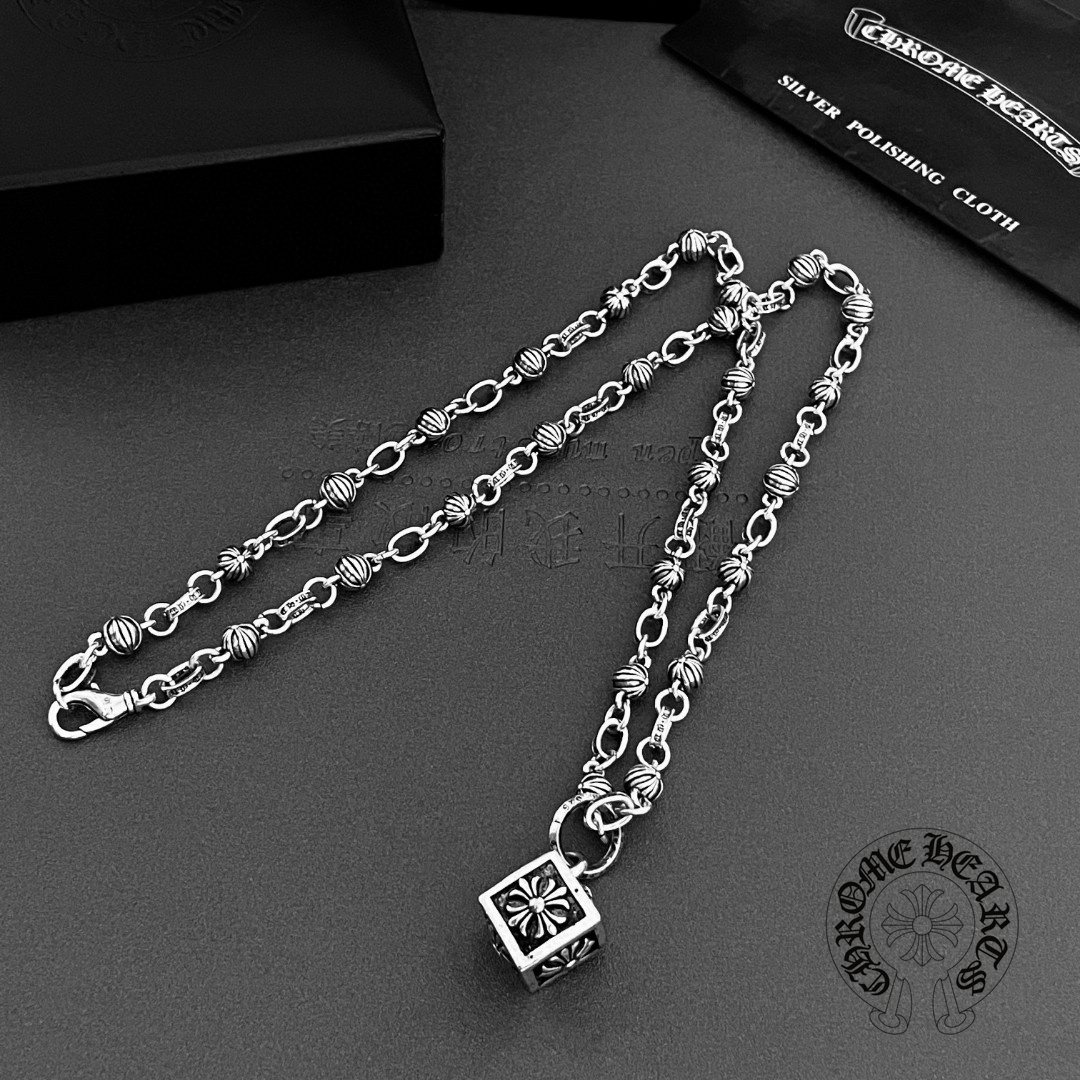 【CHROME HEARTS】ネックレス、新しいネックレス万能シンプルファッションオーナメント-BRAND OFF