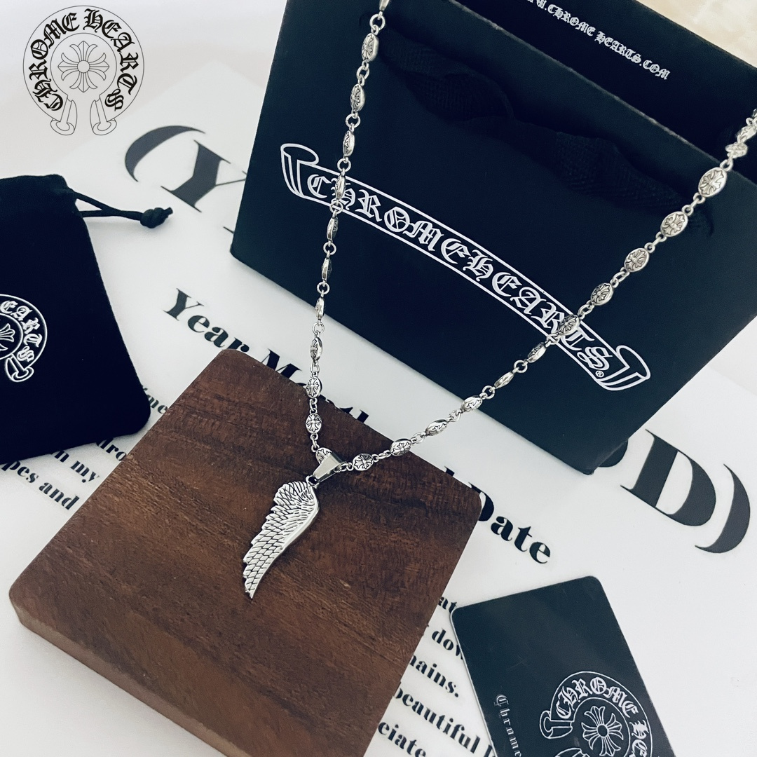 【CHROME HEARTS】ネックレス、新しいネックレス万能シンプルファッションオーナメント-BRAND OFF